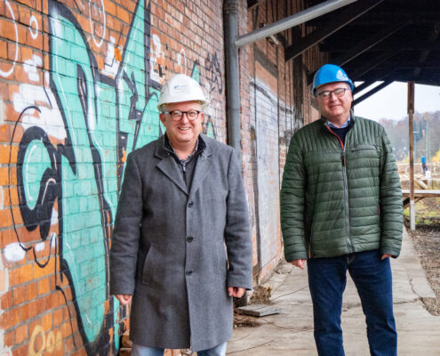 Rolf Krebs (links) und Stephan Horn von Wifög