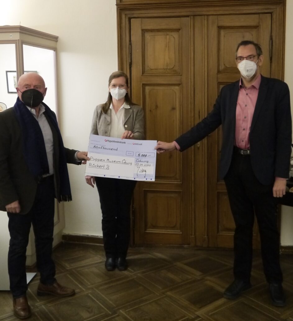 Scheckübergabe Horst Ludwig Weingarth Stiftung